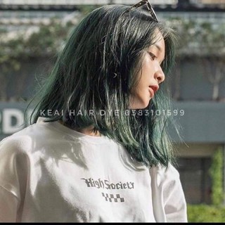 thuốc nhuộm tóc đen ánh rêu