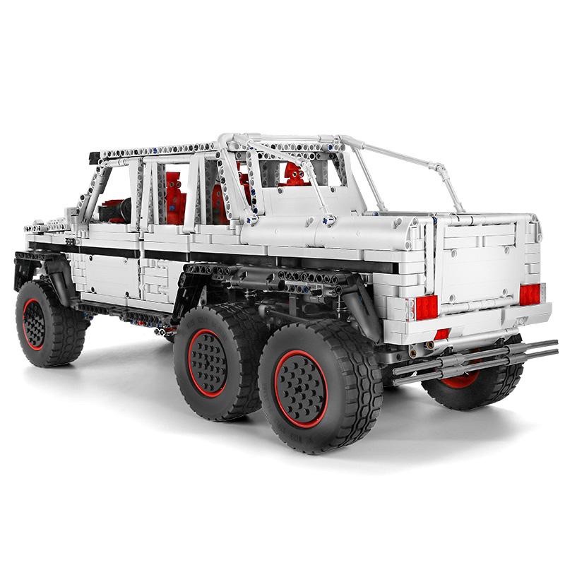 Đồ chơi xếp hình Mould King 13061 siêu xe offroad mercedes benz g700 6x6 có điều khiển