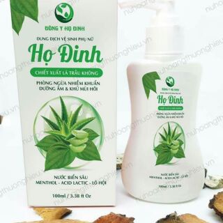 Dung dịch vệ sinh phụ nữ họ Đinh