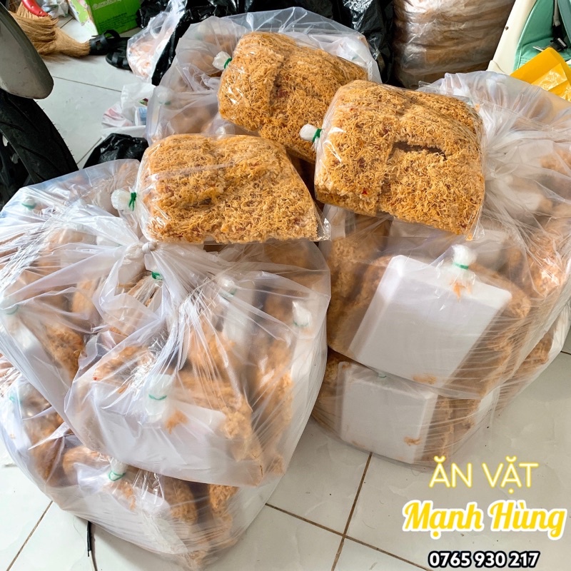 CƠM CHÁY SIÊU CHÀ BÔNG 250g 500g MẠNH HÙNG ĂN VẶT GIÁ RẺ SÀI GÒN