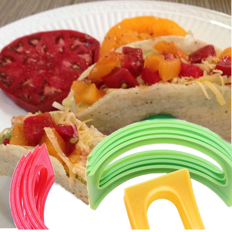 12 Giá Đỡ Bánh Taco / Tortilla / Tortilla / Tortilla Không BPA An Toàn Không Chứa BPA / Mật Ong Sản Phẩm Mật Ong /