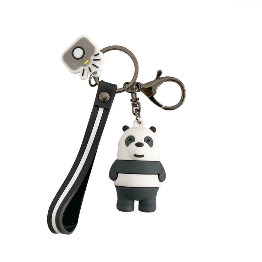 Móc khoá 3 anh em gấu we bare bear có mặt hình xinh xắn