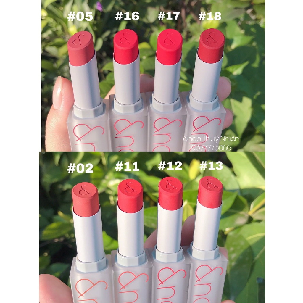 Son Thỏi Lì Romand New Zero Matte Lipstick