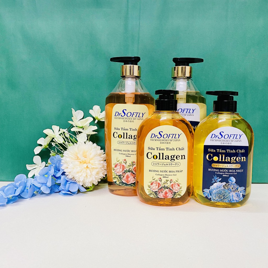 Sữa tắm tinh chất Collagen, Hương nước hoa Nhật🌺Ngừa lão hóa da🌺Hoa hồng cổ