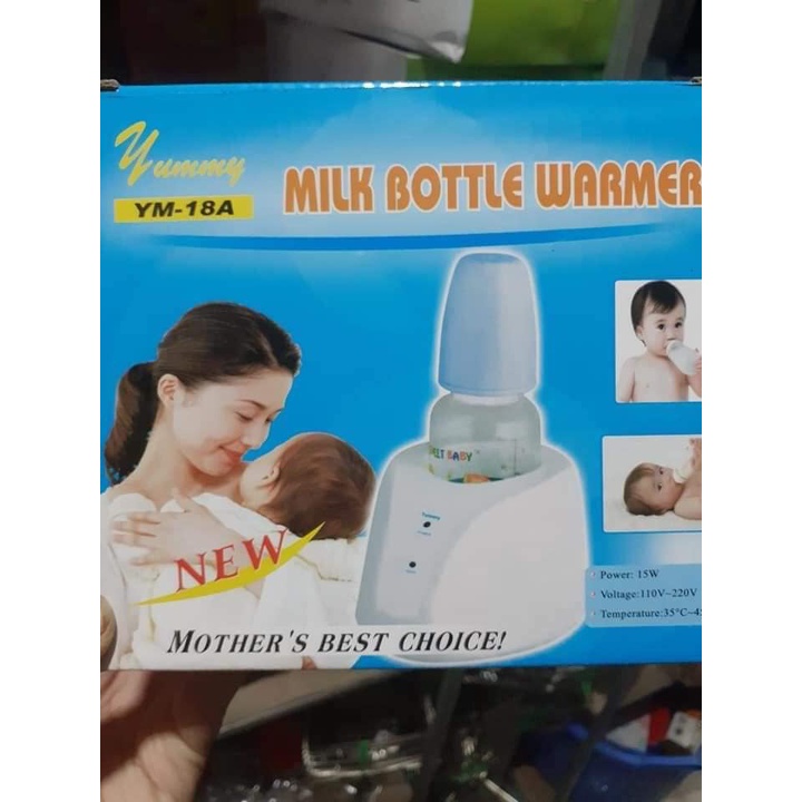 Máy hâm sữa siêu tốc  cho bé tặng kèm 1 bình sữa