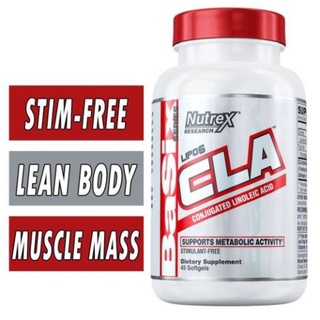 Cla 180 viên lipo 6 hỗ trợ giảm mỡ đốt mỡ giảm cân an toàn nutrex lipo6 cla