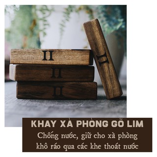 Khay xà phòng gỗ lim Saigon Hustlers