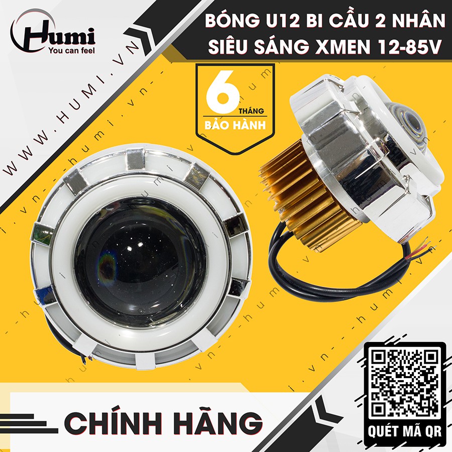 Bóng U12 Bi Cầu 2 Nhân Siêu Sáng Xmen 12-85V [ GIÁ RẺ]