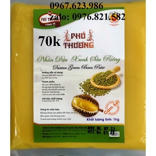 Nhân đậu xanh sầu riêng phú thương 1kg