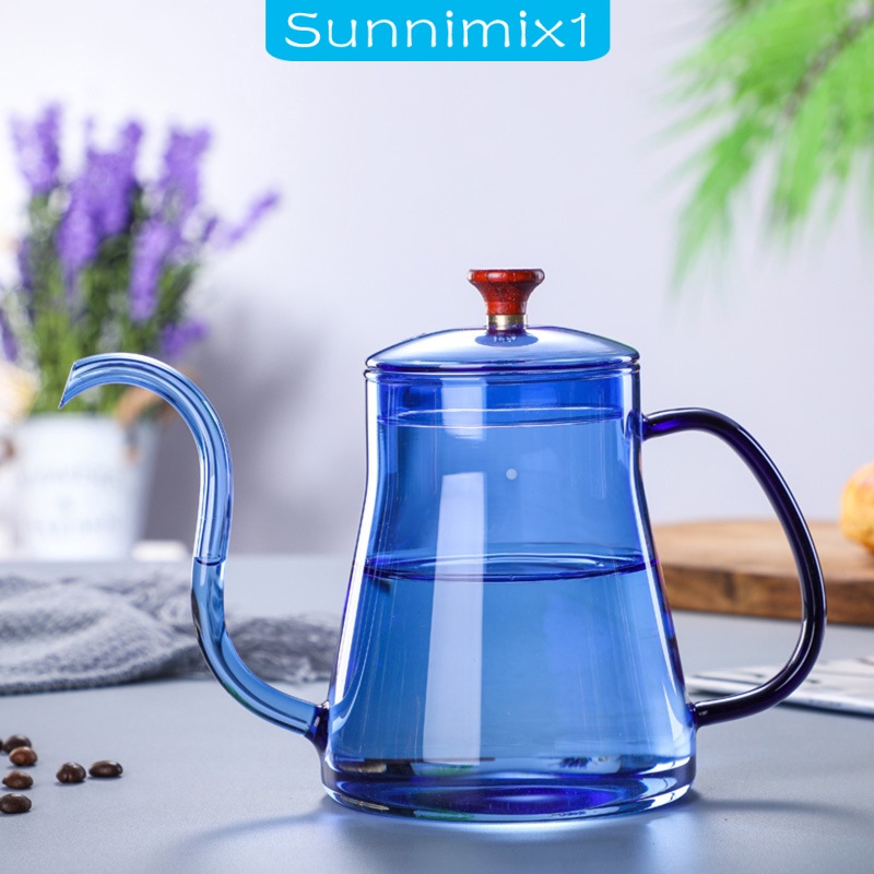 Ấm Đun Nước Cổ Ngỗng Bằng Thủy Tinh Sunnimix1