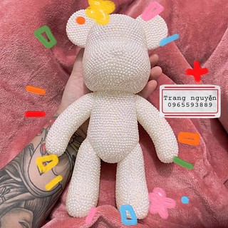 Tượng bearbrick đính đá (tự đính siêu hot)