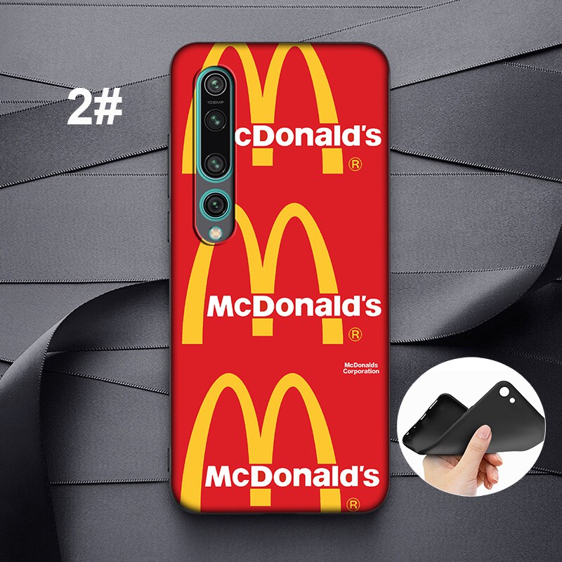 MCDONALDS Ốp Lưng Mềm Hình Donalds Cho Xiaomi Mi A1 A2 A3 Lite 5x 6x Pocophone F1 Poco X3 Nfc F2 Pro Mia1 Mia2 Mia3