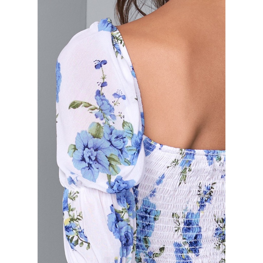 Áo Venus Smoocking Tay Loe Voal - LILAC