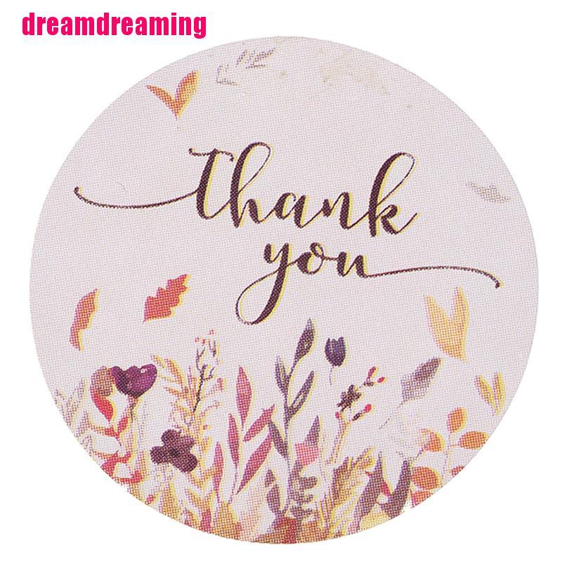 Cuộn 500 Miếng Dán Chữ Thank You Trang Trí
