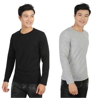Combo 2 áo thun thu đông dài tay