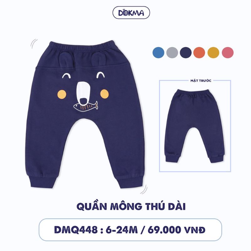 Quần dài mông thú Dokma 6-24M mã DMQ448