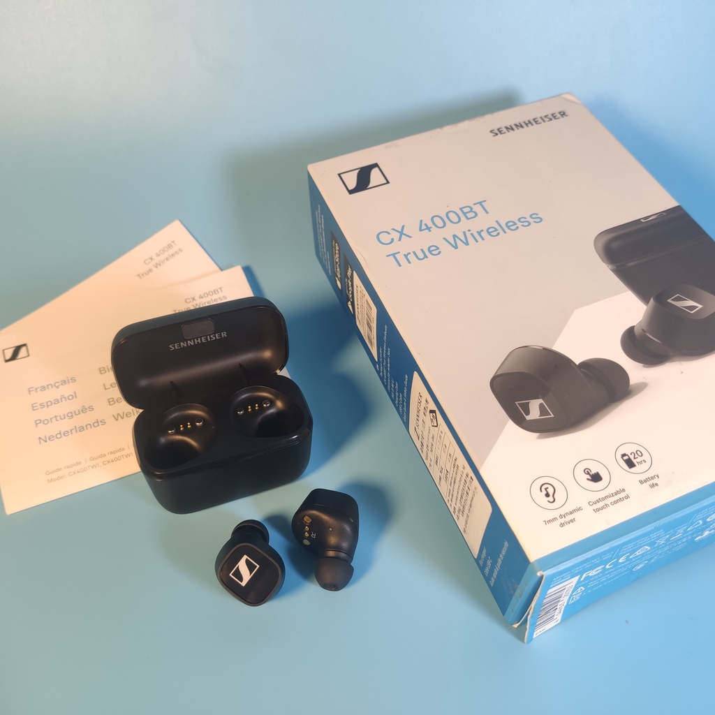 Puki shop / Tai Nghe Sennheiser CX 400BT True Wireless – phiên bản rút gọn của Momentum TWS2 - Giá cực rẻ