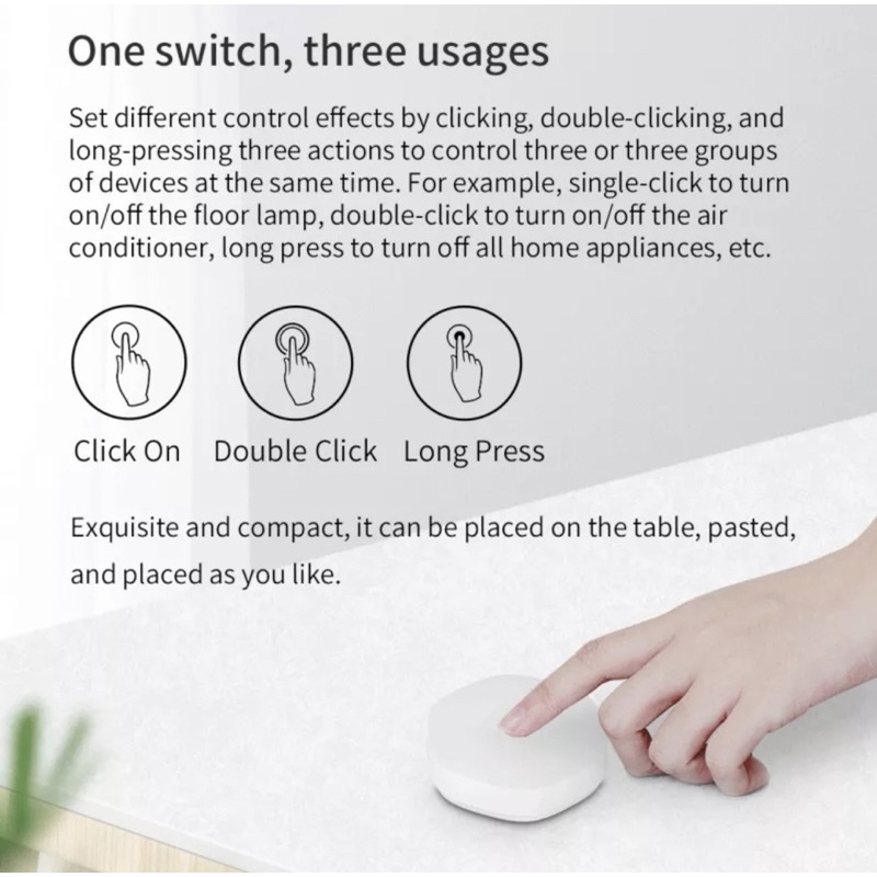 Nút bấm thông minh Tuya Zigbee