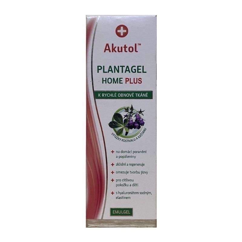 Gel bôi liền vết thương hở Akutol Plantagel tuýp 20g