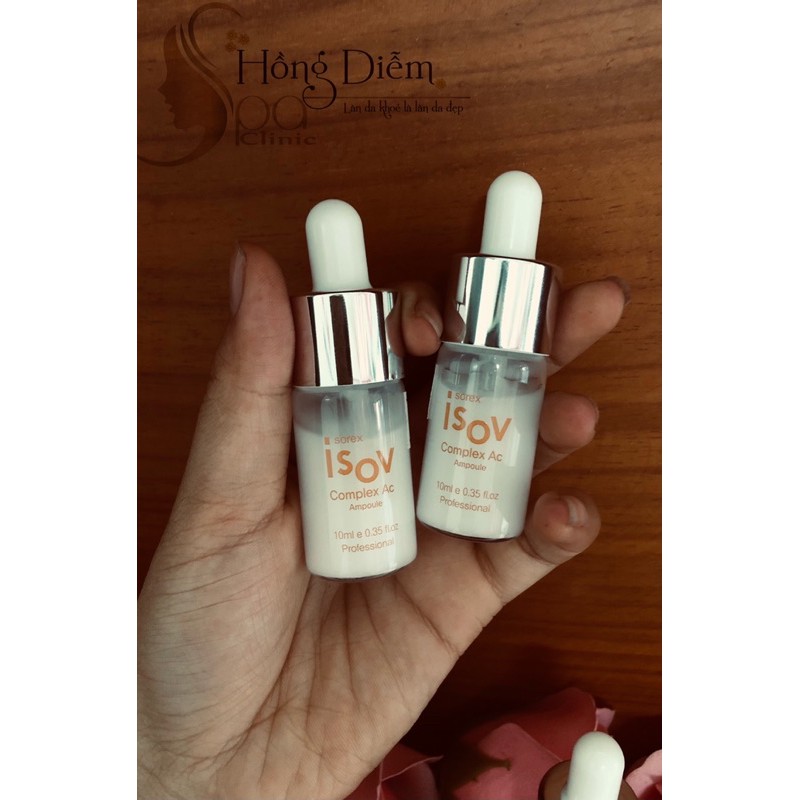 Serum Hổ trợ điều trị mụn - sáng da. Hồng Diễm Spa