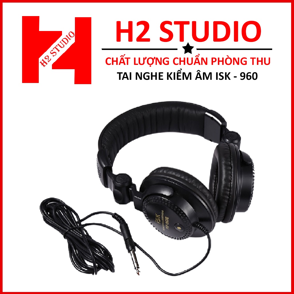 Tai nghe kiểm âm ISK HP-960B bảo hành 6 tháng đổi mới