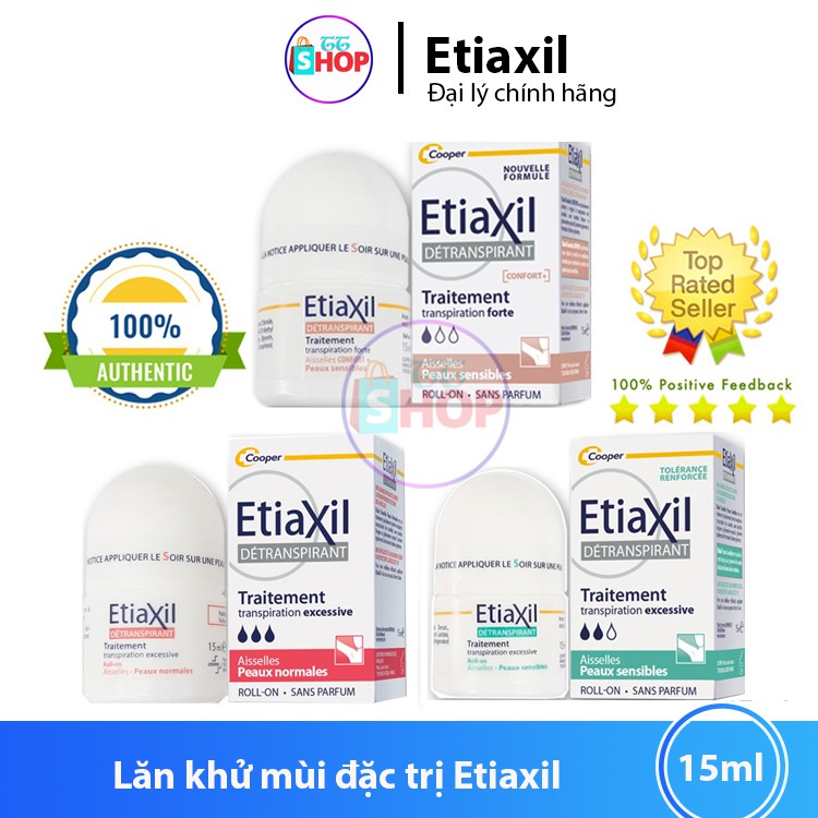 Lăn Khử Mùi Etiaxil Đặc Trị Hôi Nách - Etiaxil 15ml