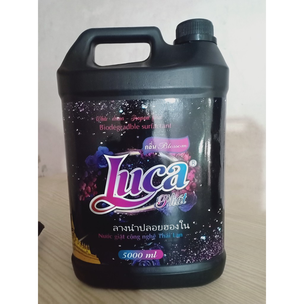 Nước Giặt Xả  Luca thái lan, Thể tích  3600ml - 5000ml.