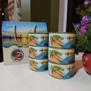 [ĐẶC SẢN AN GIANG] Cá linh kho mía mềm xương 6 lon / lốc hiệu Antesco kho mềm xương - HSD 36 tháng