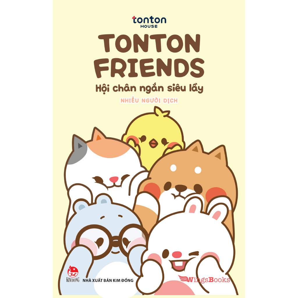 Sách - Tonton Friends - Hội Chân Ngắn Siêu Lầy