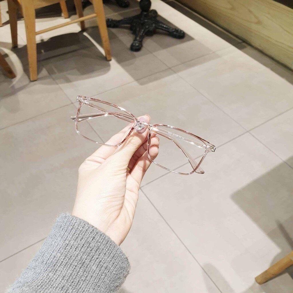 Gọng Kính Cận Vuông Nam Nữ Nhựa Dẻo 2222 Gọng Kính Mắt Vuông Thời Trang Hàn Quốc Miineyewear