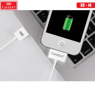Cáp Sạc IPhone 4/4S, IPad 1/2/3 Earldom EC-i4