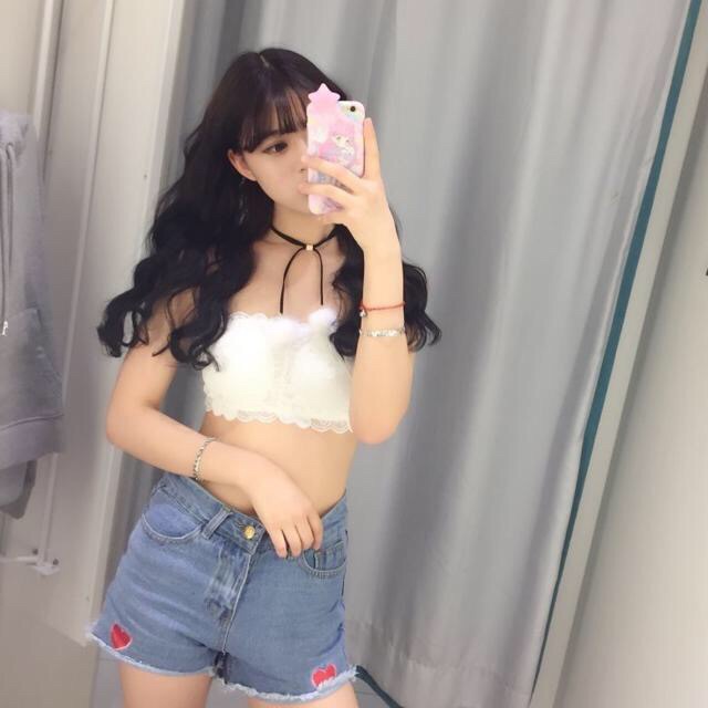 Áo Brab ren mảnh cực hot