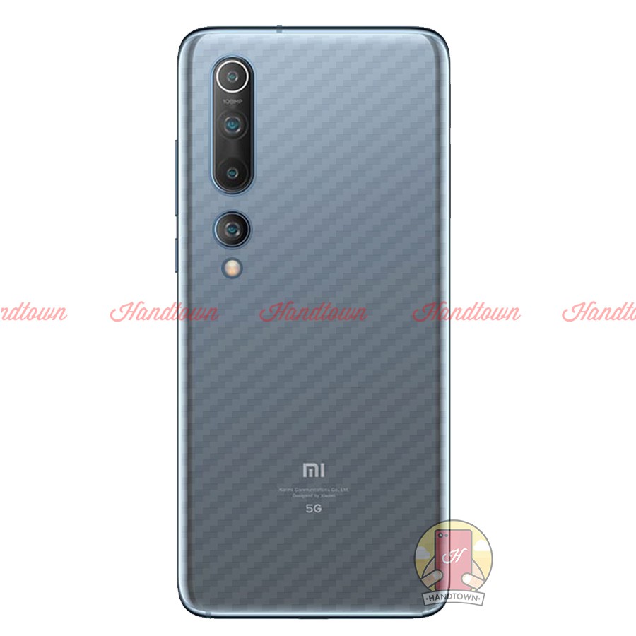 Dán lưng cacbon dành cho Xiaomi Mi 10 / Mi 10 Pro