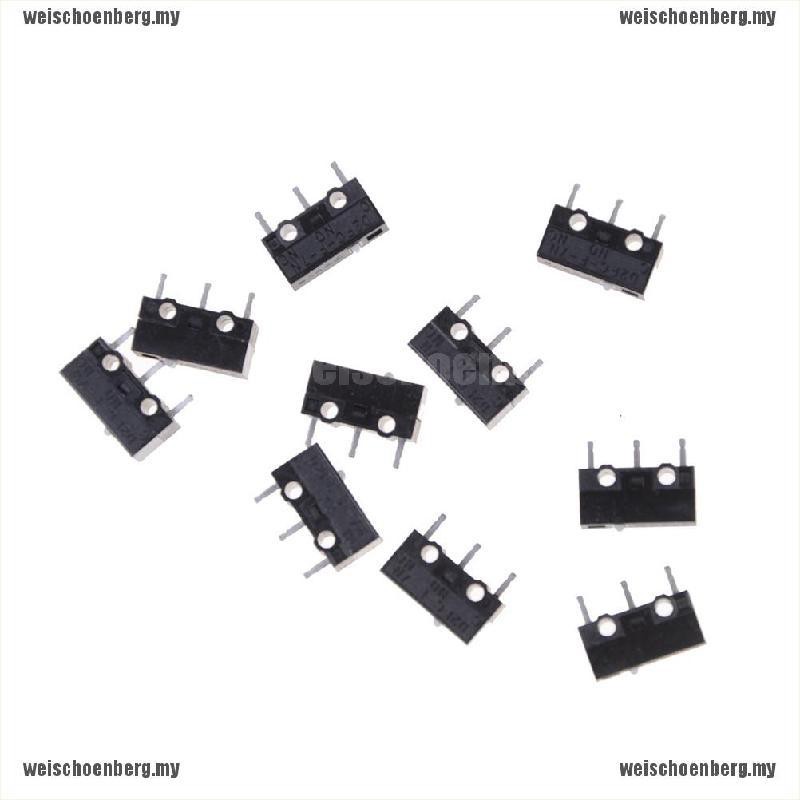 Bộ 10 công tắc chuột micro D2FC-F-7N chất lượng cao