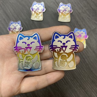 (ZÔ ZÔ) MÈO CHIÊU TÀI TEM TITAN