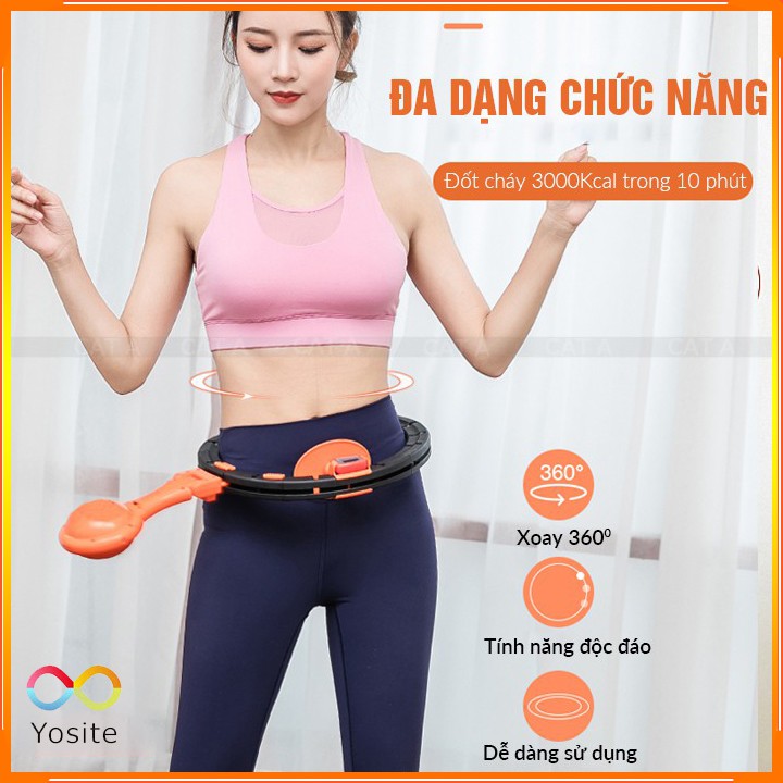 [Hàng loại 1] Vòng Lắc Eo Hula Thông Minh - Vòng Lắc Eo Có Đồng Hồ Đo Vòng Lắc