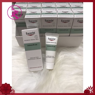 Kem dưỡng ẩm dành cho da mụn Eucerin DERMOPURE Adjunctive Soothing Cream 5ml