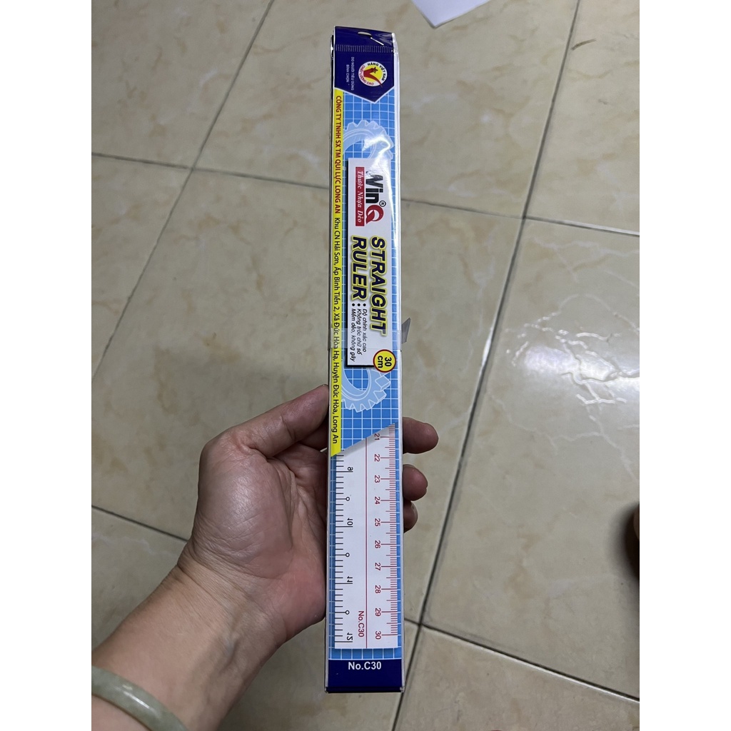 Thước kẻ học sinh, Thước kẻ WinQ đo độ/Eke/ thước dẻo 20cm-30cm