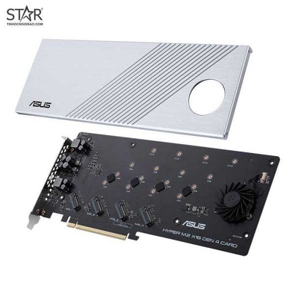 Card mở rộng SSD Asus HYPER M.2 X16 GEN 4 (90MC08A0-M0UAY0)