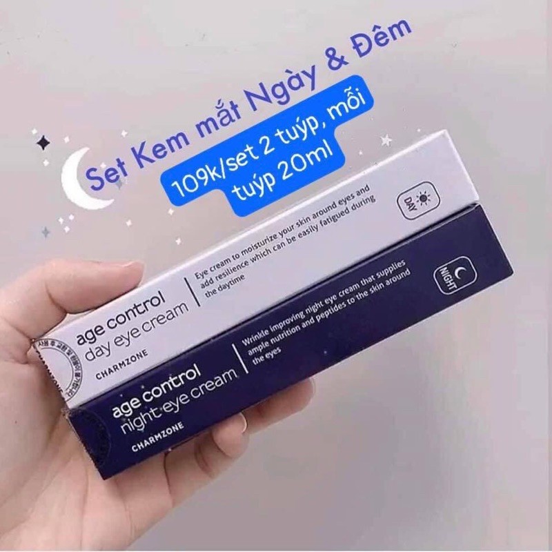 Set kem mắt ngày đêm Charmzone