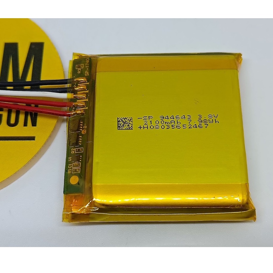 Pin Lipo Logitech 3.7V 2100mAh mới 100% chuẩn dung lượng- có mạch bảo vệ