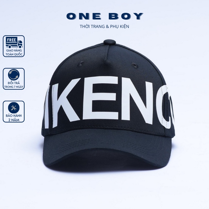 Mũ lưỡi trai nam Mikenco quai da cao cấp, nón kết nam nữ phụ kiện thời trang uzzlang phong cách form đứng ôm đầu