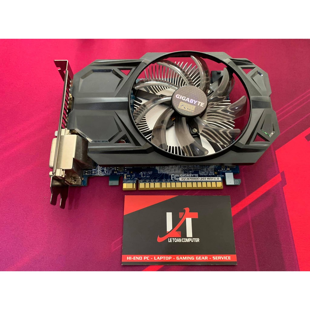 Card màn hình Gigabyte GTX750 2GB DDR5 OC