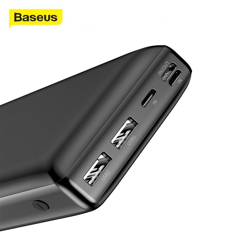 Pin dự phòng Baseus X20 Mini JA sạc nhanh 3A pin 20000mAh chất liệu cao cấp Power Delivery 15W