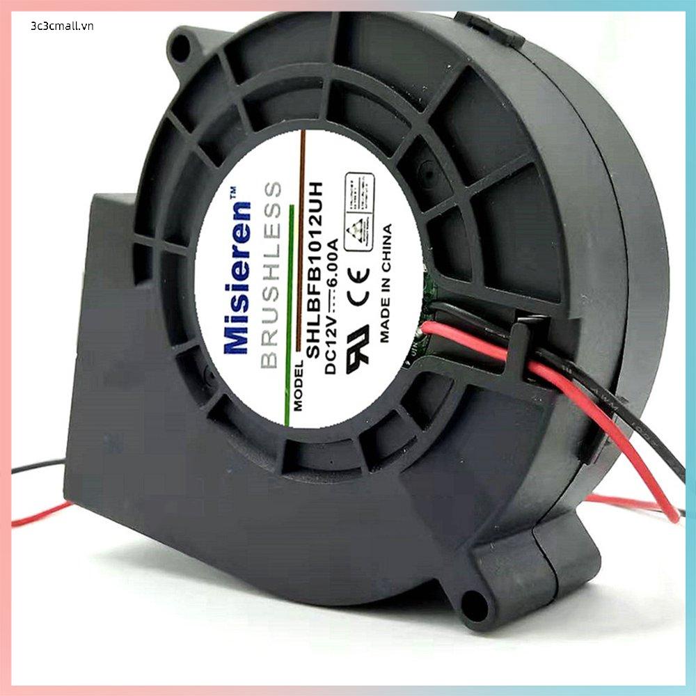 ✨chất lượng cao✨Misieren 8300RPM Turbine Exhaust Fan 9.7cm 12V 6A Barbecue Grill Cooling Fan