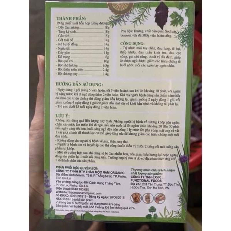 XƯƠNG KHỚP THẢO MỘC NAM
