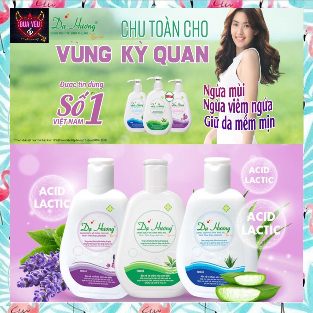 Dung dịch vệ sinh phụ nữ Dạ Hương 100ML