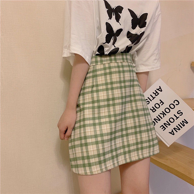 [ ORDER ] Chân váy kẻ phong cách Hàn Quốc | BigBuy360 - bigbuy360.vn