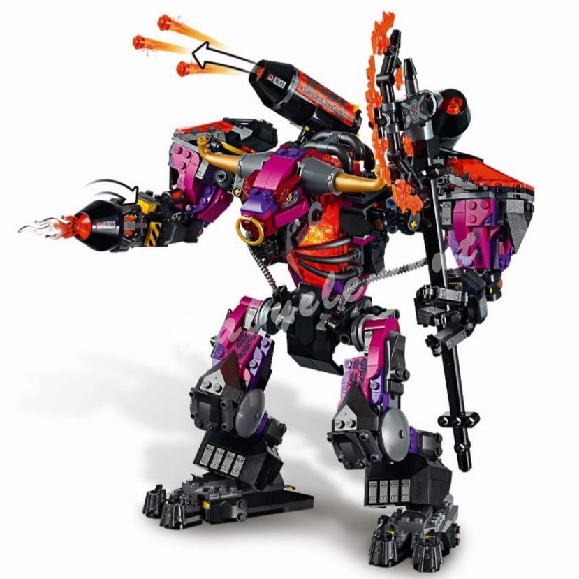 Mô Hình Lắp Ráp Nhân Vật MOC 80010 MonkeyKid Series Demon Bull King