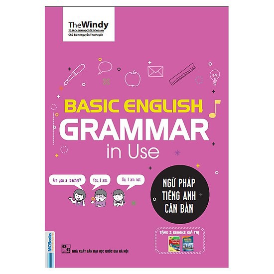 Sách - Basic English Gramma In Use: Ngữ Pháp Tiếng Anh Căn Bản (Phiên Bản Chibi)